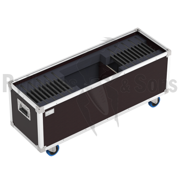 Flight-case pour 20 éclairages Notelight R&S 18 LED + câb-1