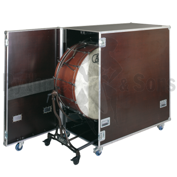 Flight case grosse caisse ADAMS Ø101 sur cercle-1