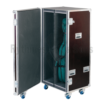 Flight case isotherme pour 2 violoncelles-1