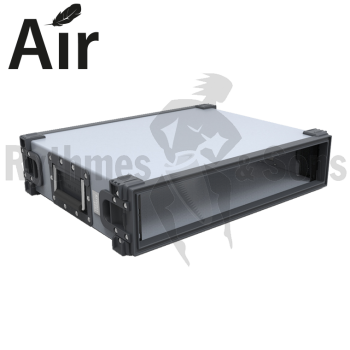 Flight-case - Rack 19' CLICTOP® Air 2U prof. 440mm-1