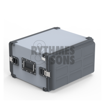 Flight-case - Rack 19' ClicTop® Air 6U prof. 440 mm-6
