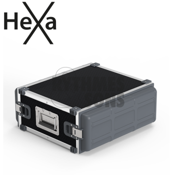 Flight-case - Rack 19' ClicTop® HEXA 4U prof. 440 mm-6