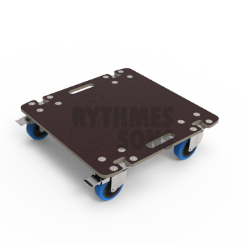 Flight-case - Planche à roulettes amovible pour racks 19'-1