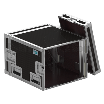 Flight-case - Rack 19' lourd 8U, prof. 550mm-1