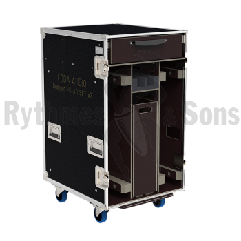 Flight-case 2 bumper FR-AR SET CODA-1