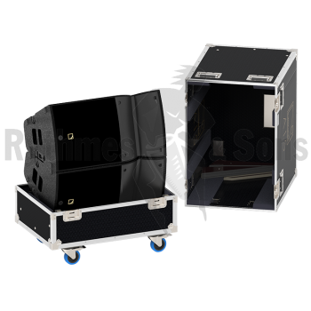 Flight-case 2 enceintes A15 L-ACOUSTICS en grappe-1