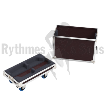 Flight-case 2 enceintes K8.2 QSC-1