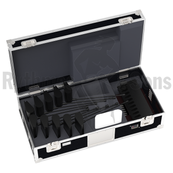 Flight-case - Malle pour 10 postes de conférence MXCW640 -1