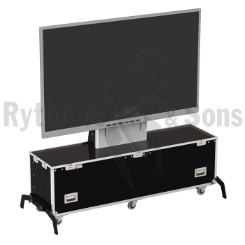 Flight-case Classique avec élévateur électrique pour écra-6