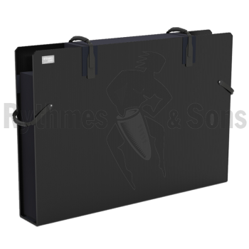 black OPEN-U® case for 1 to 2 displays from 40