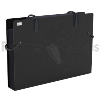 black Open-U® case for 1 to 2 displays from 40