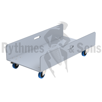 Flight-case - Planche à roulettes pour 2 OPEN-U® Taille 7-2