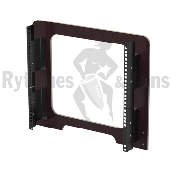 Flight-case - Plateau inclinable 24 » 6u+4u pour rack reg-1