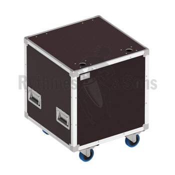 Flight-case OPENROAD® 600x600xH600 pour 3x2 projecteurs-2