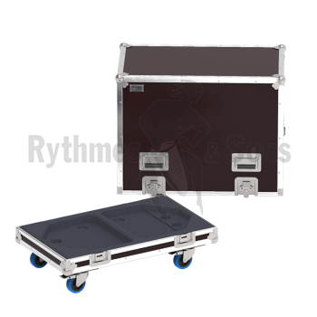 Flight-case 2 enceintes DXR15 YAMAHA-1