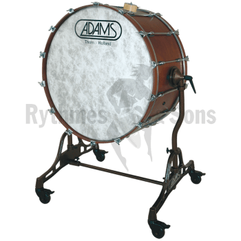 Percussions - Grosse caisse Adams sur stand peau Remo 91c-1