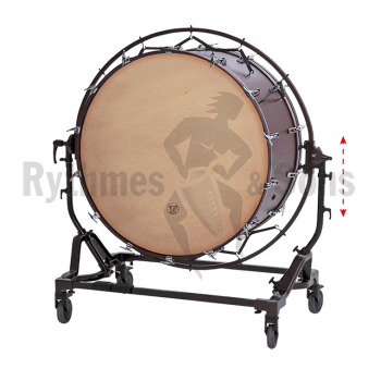 Percussions - Grosse caisse de concert ADAMS 40'x18' peau-1