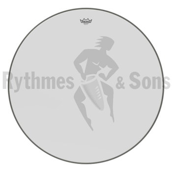 Percussions - Peau REMO Ambassador blanche lisse pour Gro-1