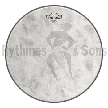 Percussions - Peau Remo Fiberskin pour grosse caisse Ø32'-1