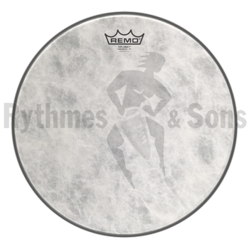 Percussions - Peau Remo Fiberskin pour grosse caisse Ø32'-1