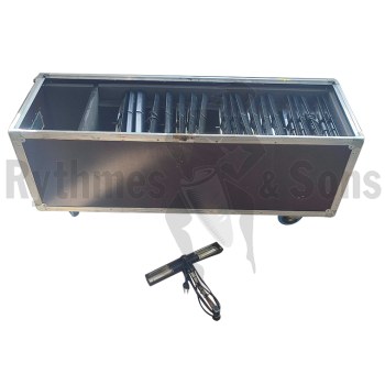 RYTHMES & SONS Flight-⁠case OPENROAD® + 20 éclairages K&M doubles