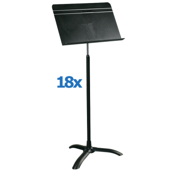 Mobilier d'orchestre - Lot de 18 pupitres 'Symphony' MANH-1