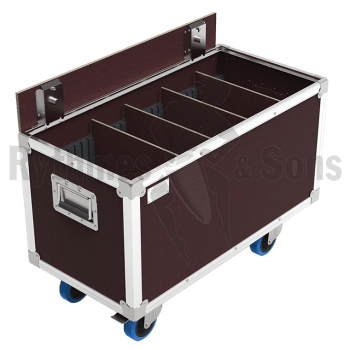 Flight-case - Malle OpenRoad® 800x400x400 Clair + Aménage-1