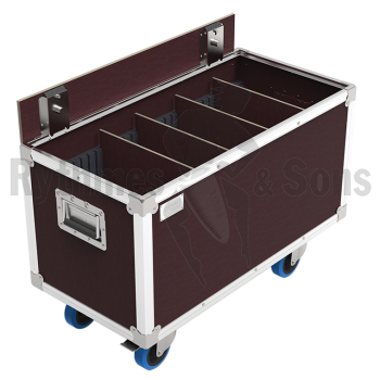 Flight-case - Malle OpenRoad® 800x400x400 Clair + Aménage-1