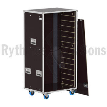 Flight-case - Rack à bacs OpenRoad® 800x600xH1400 vide-1