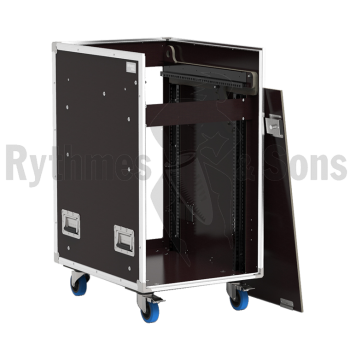 Flight-case - Régie mobile 19' Open Road® 16Ux14U inclina-1