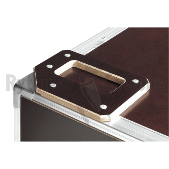 Flight-case - Kit de 4 platines d'empilage racks 19' Open-1