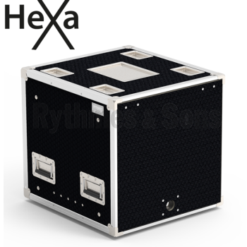 Flight-case - Rack suspendu 19' OPENTOP® 10U prof. 530mm-5