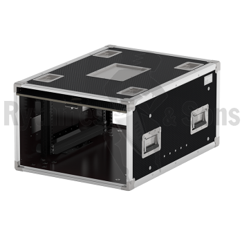 Flight-case - Rack 19' OPENTOP® suspendu 6U prof. 700mm-3
