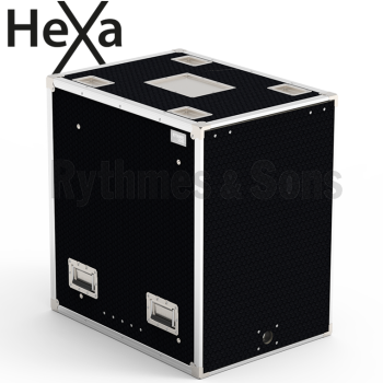 Flight-case - Rack suspendu 19' OPENTOP® 16U prof. 700mm-4
