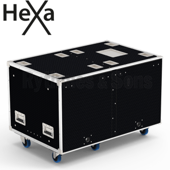 Flight-case - Rack suspendu 19' OPENTOP® 2x12U prof. 700m-4