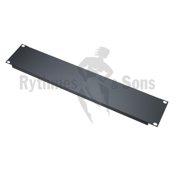 Flight-case - Plaque vierge 19' 2U-1