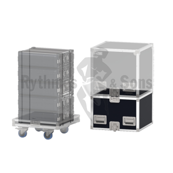 Rehausse 6U pour flight-case d'empilage CLICTOP®-1