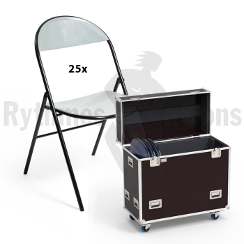 Mobilier d'orchestre - RYTHMES & SONS Lot de 25 chaises L-4