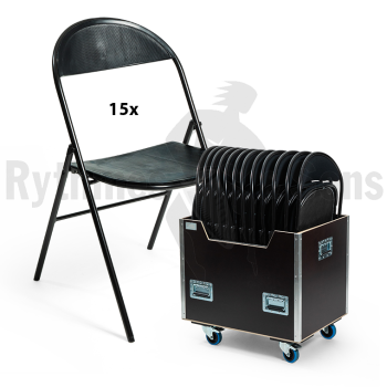 Mobilier d'orchestre - RYTHMES & SONS Lot de 15 chaises L-4