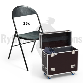 Mobilier d'orchestre - RYTHMES & SONS Lot de 25 chaises L-4