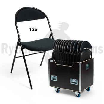 Mobilier d'orchestre - RYTHMES & SONS Lot de 12 chaises L-4