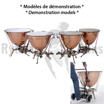 Percussions - Timbale ADAMS Schnellar 23'+26'+29'+32' Dre-1