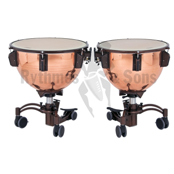 Percussions - Lot de 2 timbales Adams Révolution cuivre m-1