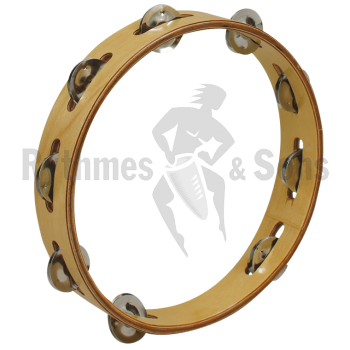 Tambourins cymbalettes: Tambourin ø 25 cm avec cymbalettes