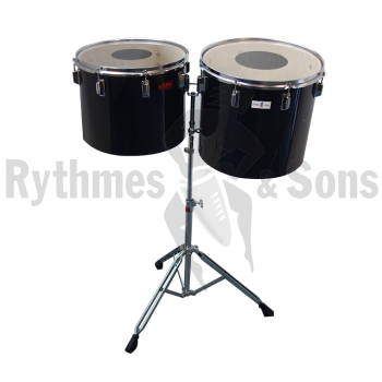 Percussions - Jeu de 2 toms 15'+16' avec pied-1