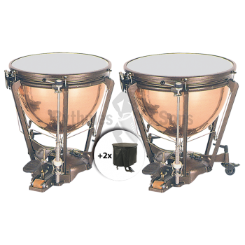 Percussions - Jeu de 2 timbales Adams Symphonic + housse-1