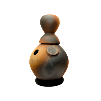 Percussions - Udu ATS double avec cloche et tambour-1