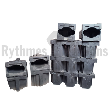 Flight-case - Lot de 15 inserts mousses pour ROBE250/ROBE-1