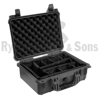 Valise PELI 1450 372x260xH155 int. avec cloisons en mous-1