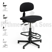 RYTHMES & SONS LUCIA® High & Adjustable chair with 2 footrests